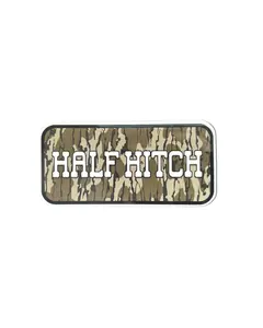 Bottomland Camo Half Hitch Sticker