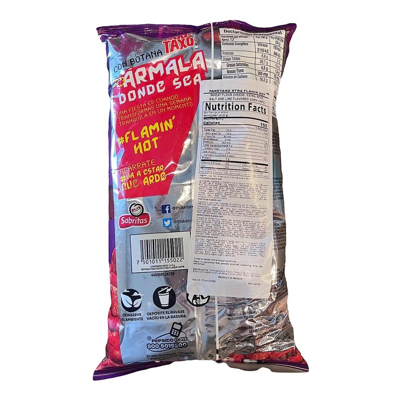 Paketaxo Xtra Flamin' Hot 3 Pack