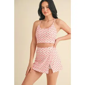 Morning Runs By The Ocean Cherry Set