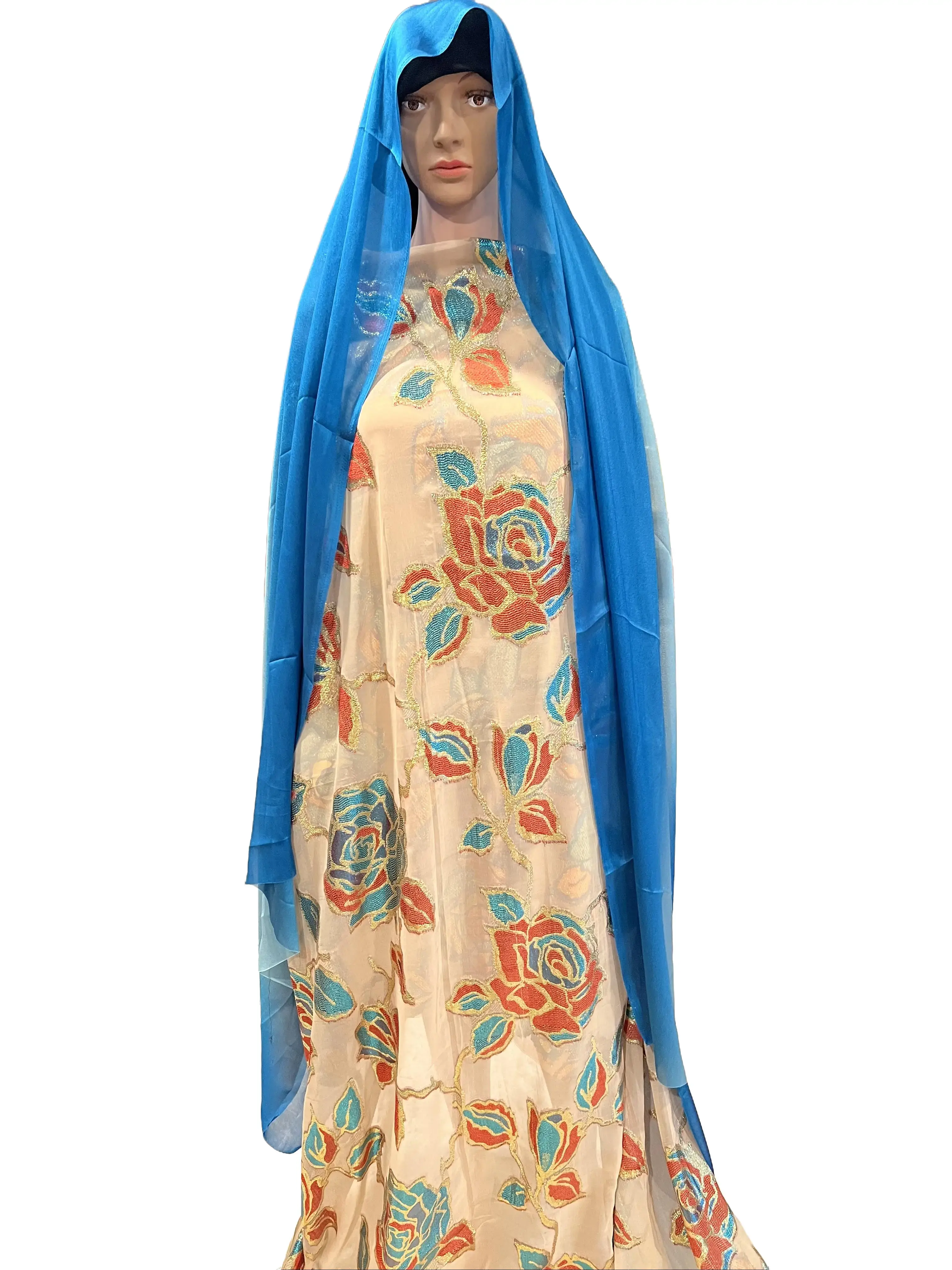 Women's Dirac Fransawi No. 2 Mukena - Modest Attire, Sarong-Style Modest Fashion Piece