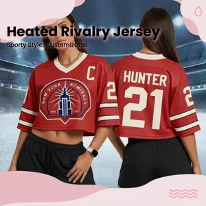 Scott Hunter Heated Rivalry Crop Top Football Jersey, ROZANOV & HOLLANDER football Jersey, Connor Storrie Shirt,Ilya Rozanov Shane Hollander 2026