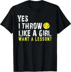 Women's Soft Comfortable Cotton Short-Sleeve T-Shirt, Sports Garment with Flat Prints & Graphics, Ideal for Summer Softball Activities