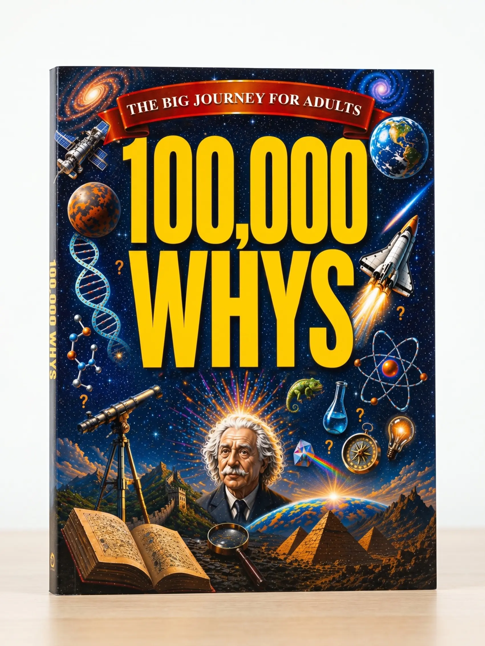 100,000 Whys English Science History Encyclopedia for Curious Minds - 2,000+ Fascinating Facts, Mind-Blowing Answers, Flexible Reading Experience (Adults' Reference Book)