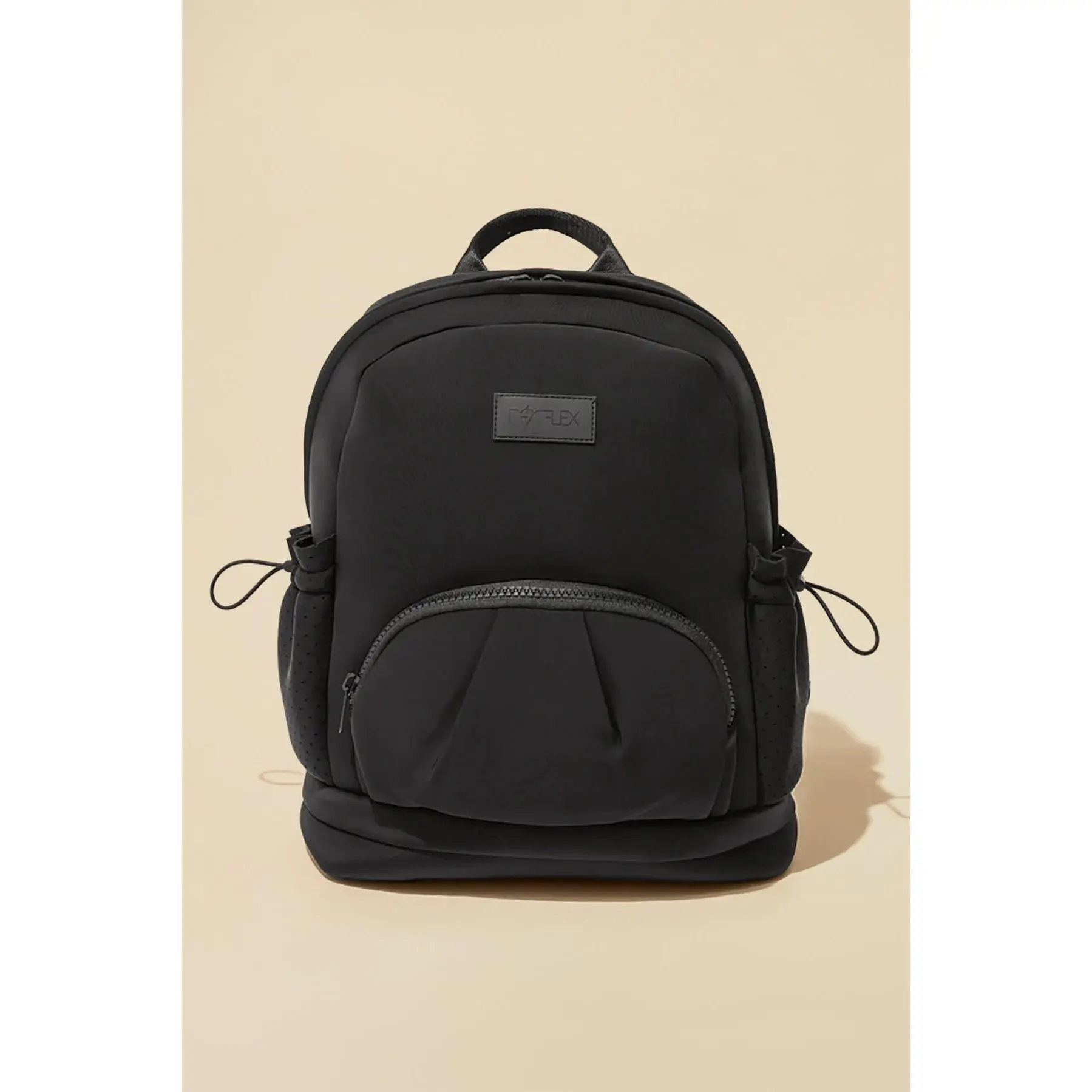 POPFLEX Cora Backpack - Black, Cushy Shoulder Straps Rucksack Bag, Daily Backpack, Everyday Use Functional Bag Pack
