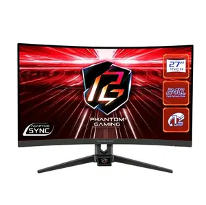 Phantom Gaming 27" Curved 1080p 240Hz IPS Display with Adaptive Sync Technology and 1ms MPRT for Enhanced Gaming Performance
