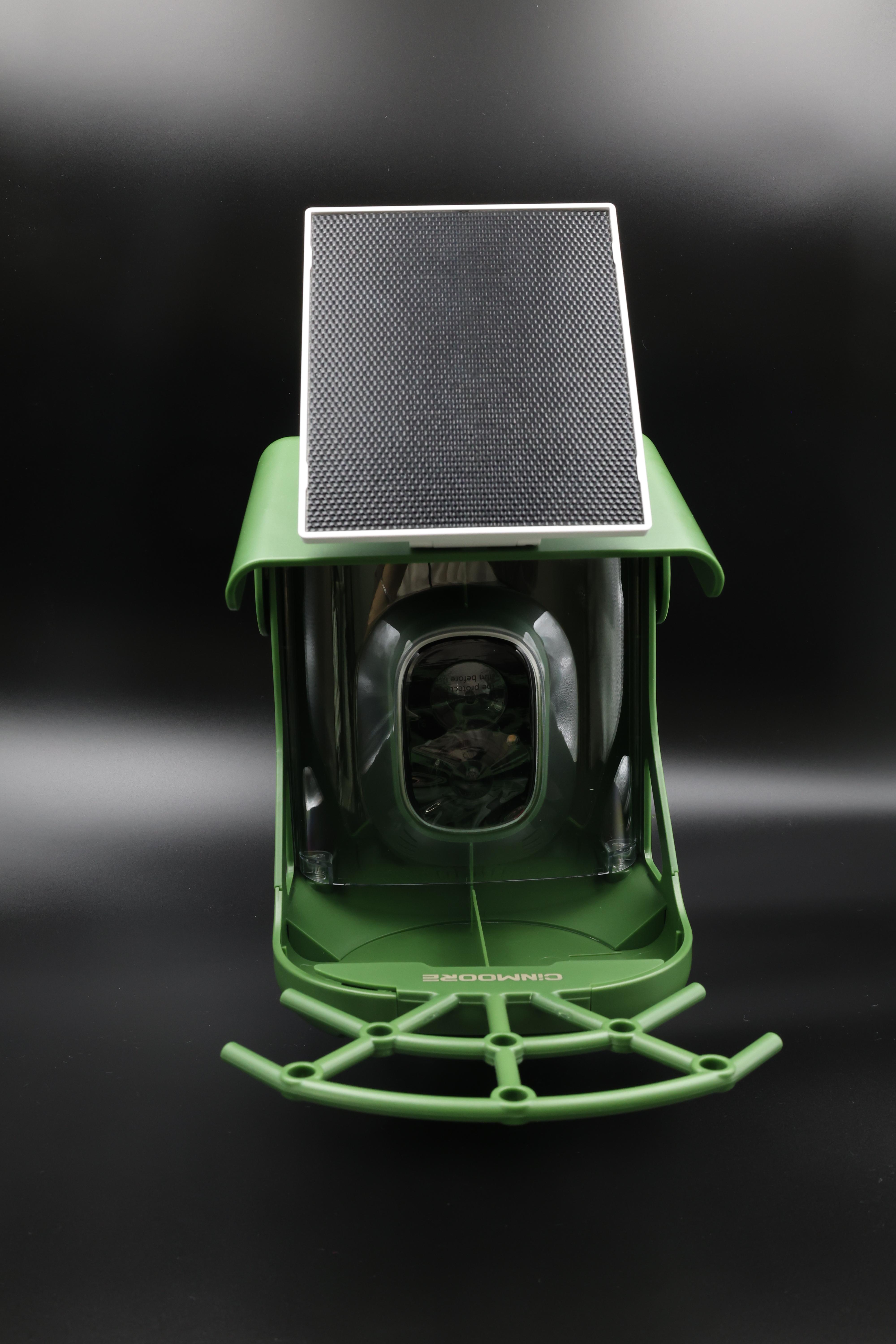 No-Monthly-Fees Solar Bird Feeder w/ 4MP Camera, Free AI Birds Species Identification, 2.5K Smart Bird House with Camera, Live View & Playback, Instant Arrival Alerts, Ideal for Birdlovers