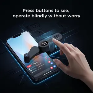 2026 Rechargeable Auto Clicker - USB Powered with 210° Rotating Arm & 99 Speed Settings | Fast Screen Tapper for Phones/Controllers, Live Likes, Gaming & Rewards