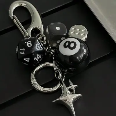 Stussy Keychain Ball TikTok Shop