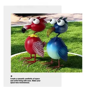 1pc Stylized Flamingo Ornament Outdoor Garden Balcony Decoration, Living Room Landscape Arrangement, Not Plated with Precious Metal