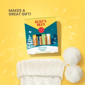 Burt's Bees Beeswax Bounty Lip Balm Holiday Gift Set - Assorted