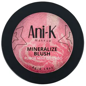 Rubor Mineralizado 01 Dulce Ani-K Makeup - Venta al por Mayor Display 12 Unidades (CA1917-01)