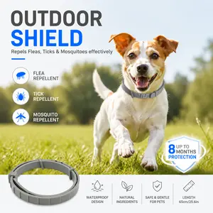 Fresh Scent Adjustable Lightweight Dog Collar, Soft Comfort Design for Large Dogs Weighing More Than 18 Pounds, Ideal for Daily Strolls and Outdoor Adventures