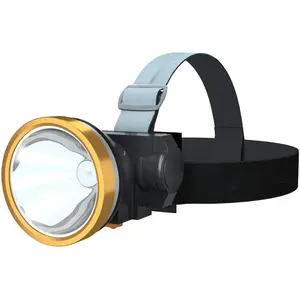 Rechargeable Headlamp, Super Bright LED Head Lamp Flashlight Waterproof Headlight with Built in Battery for Outdoor Camping Fishing Hiking Running Right Ride