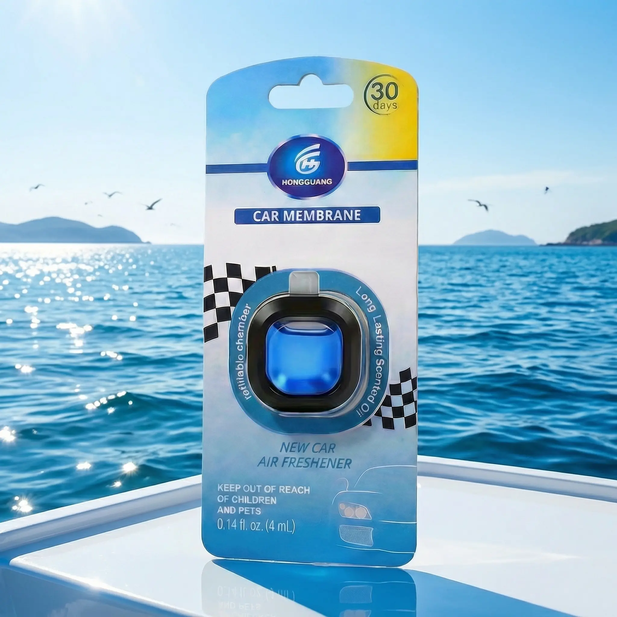 Car Air Freshener, Odor-Fighting Automotive Vent Clip, Scented Car Accessories, Long Lasting for Strong Odors, Unique Stocking Stuffer, Unstopables Fresh Scent,