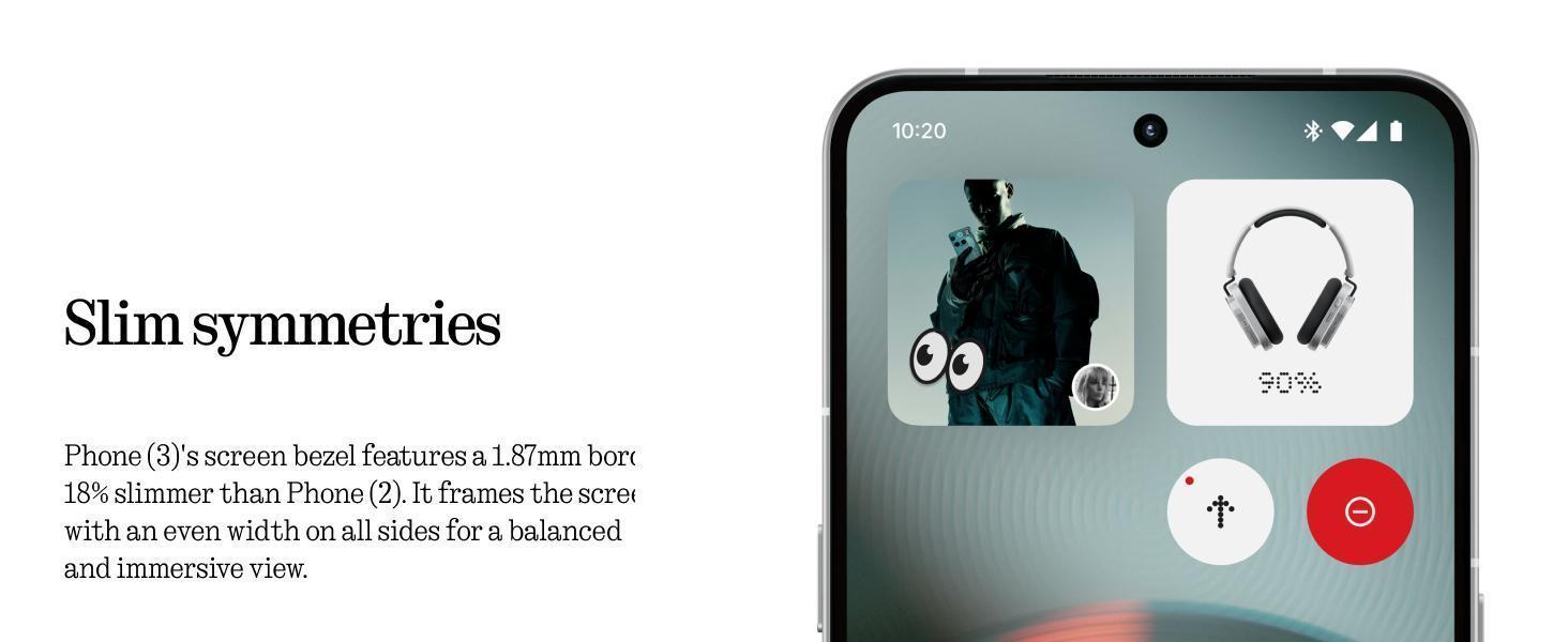 Nothing Phone (3) Cell Phone, 2025 New 5G Unlocked Phones 512GB, Android 15, Snapdragon 8s Gen4, AI Mobile Phones with Four 50MP Cameras & AMOLED Display, 5150mAh, Glyph Interface, Smartphone White