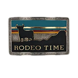 Montana Silversmiths® Rodeo Time Southwestern Attitude Buckle A919DB