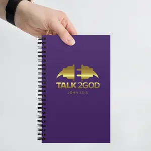 Talk2God Spiral notebook