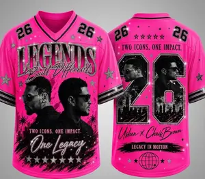 26 Legends Raymond Brown Football Jersey Shirt – R B Tour Hip Hop Graphic Tee, Unisex Streetwear Fan Jersey
