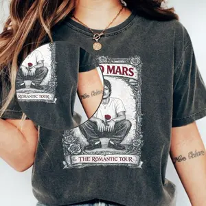 BM T-Shirt, The Romantic Tour Vintage Rap Sweatshirt, 90s Retro Music Merch Hoodies