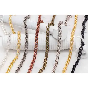 6mm Rolo Chain Sold by The Foot - CH 823
