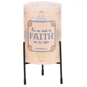 Dicksons DHGC1PK Hurricane Candleholder Blush For We Walk