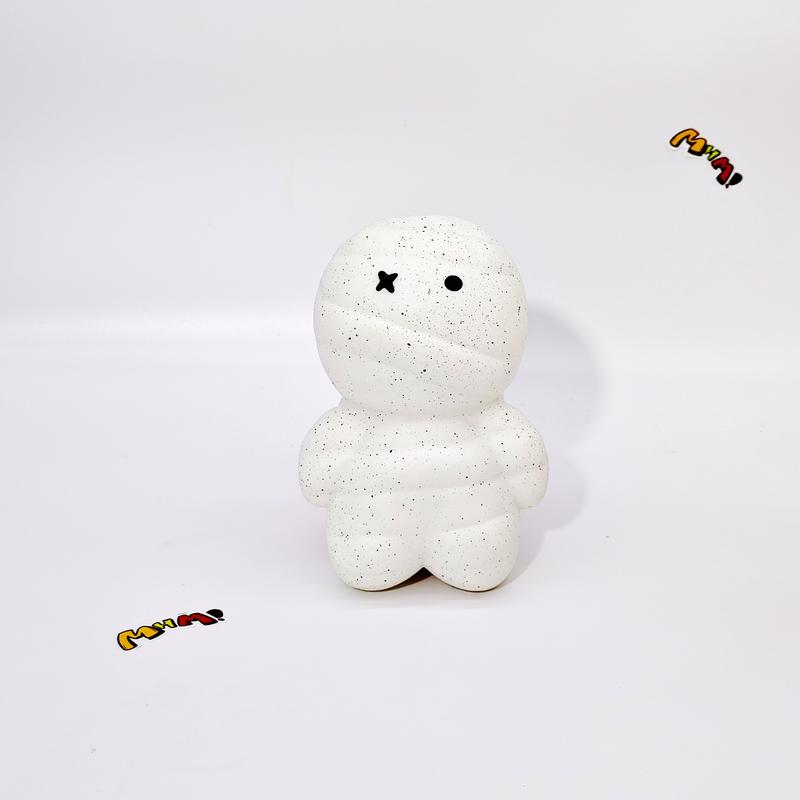 MHM Squishy Wind-Bread Buddy Stress Relief Toy - Sticky, Moist, Soft, Slow-Bouncing Foods Sensory Tool for Tactile Relaxation 9.65x6.89x4.13in