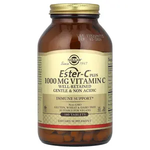 Solgar Ester-C® Plus, Vitamin C, 1,000 mg, 180 Tablets