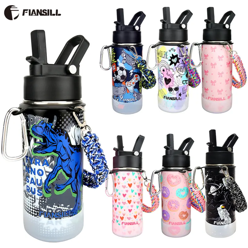 FIANSILL Cross-Border 16oz Space Bottle 304 Stainless Steel Water