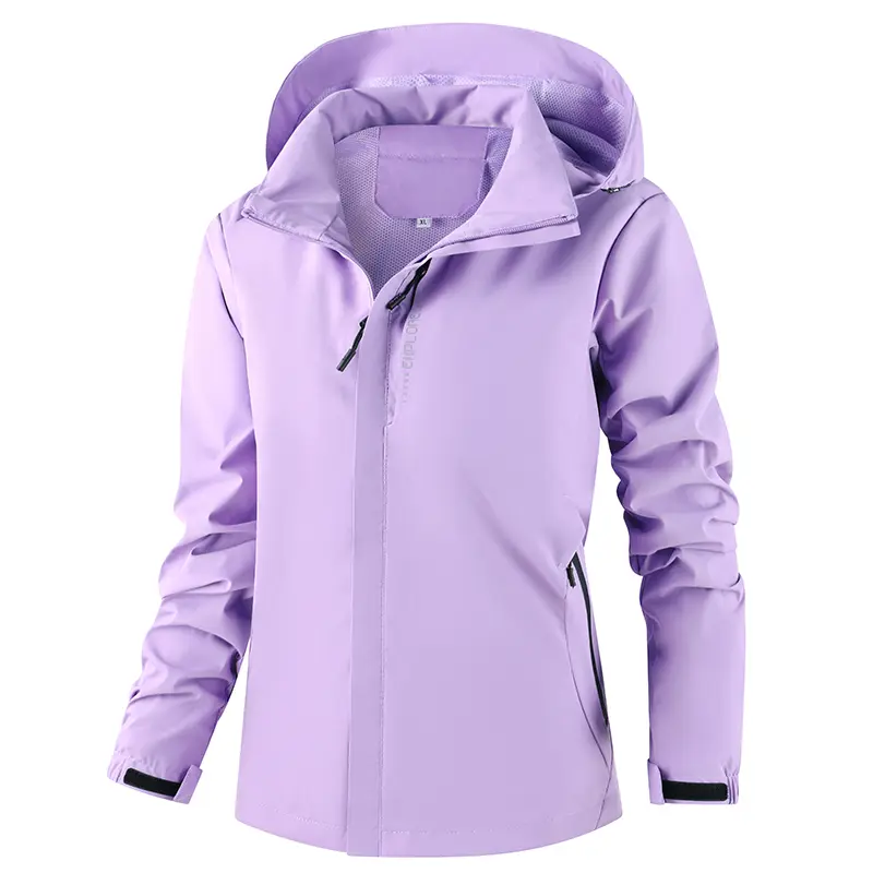 Women’s Hooded Hardshell Jacket | Windproof & Waterproof Spring/Autumn Outdoor Hiking Jacket, perfect for commuting and outings