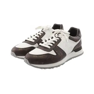 Pre-owned Louis Vuitton Canvas Small Leather Goods LV Trainer Monogram Sneakers