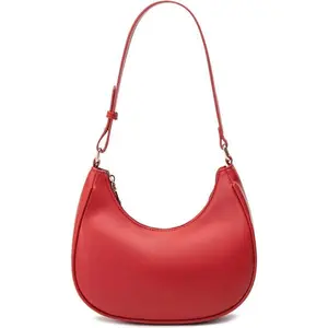 Crescent Shoulder Bags for Women Cute Hobo Tote Handbag Under the Arm Purses Mini Clutch Purse with Zipper Closure | Crescent, Cute, Under the Arm, Purses, Mini, with Zipper Closure