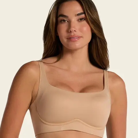 Leonisa Everyday Wireless Support Bra - Smooth, Comfortable Fit Under Clothing