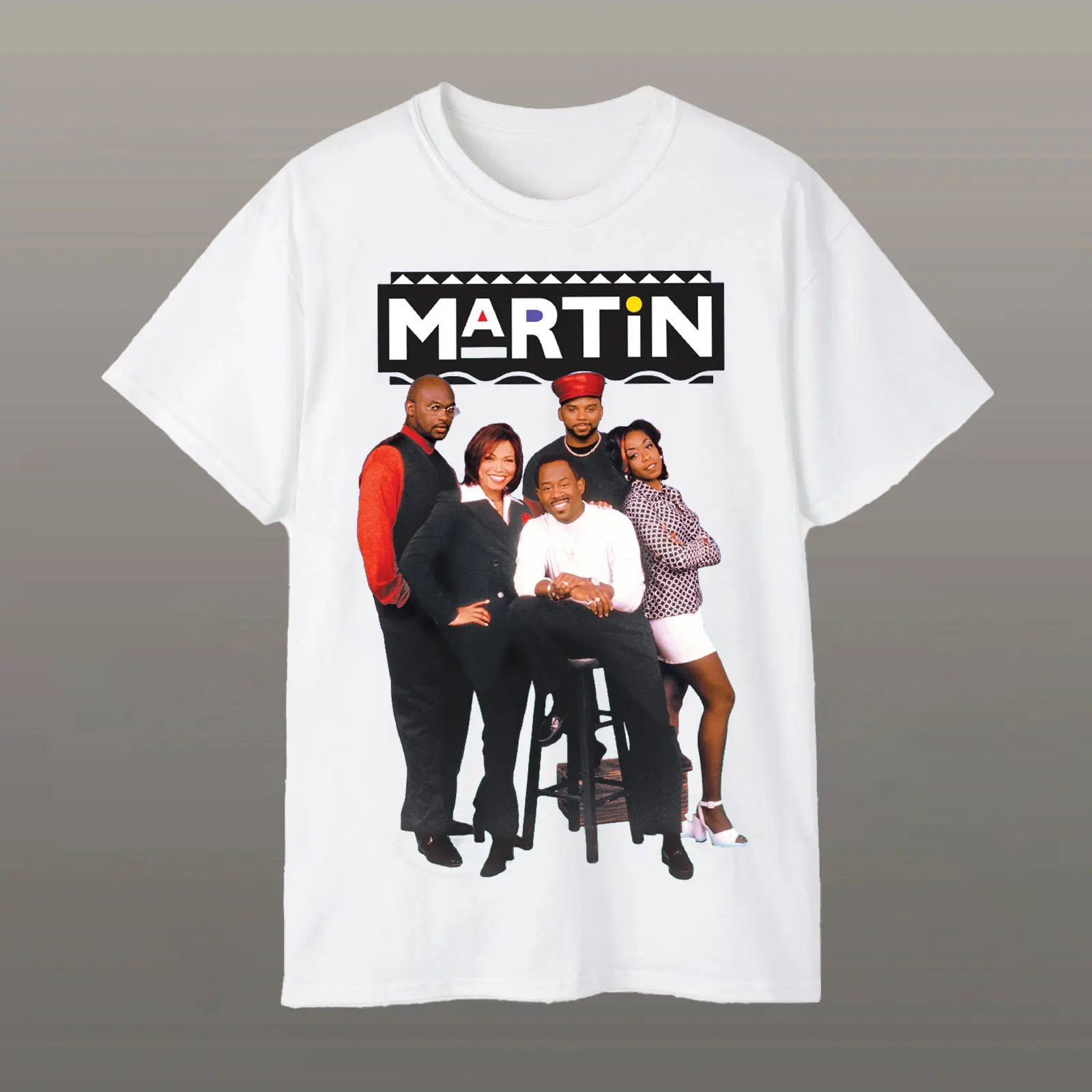 Martin Lawrence Cast Vintage 90s TV Show Graphic T-Shirt – Vintage Comedy Star Tee Unisex Style