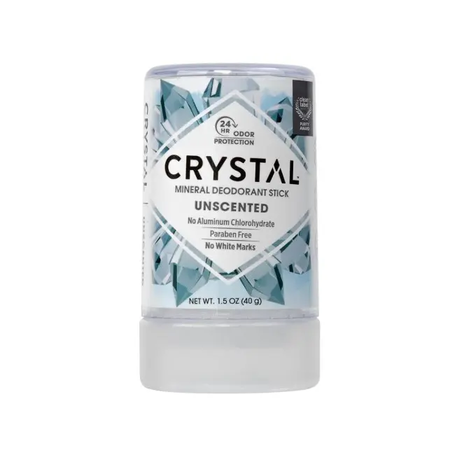 CRYSTAL Deodorant Mineral Deodorant Stick, Travel, 1.5 Ounce