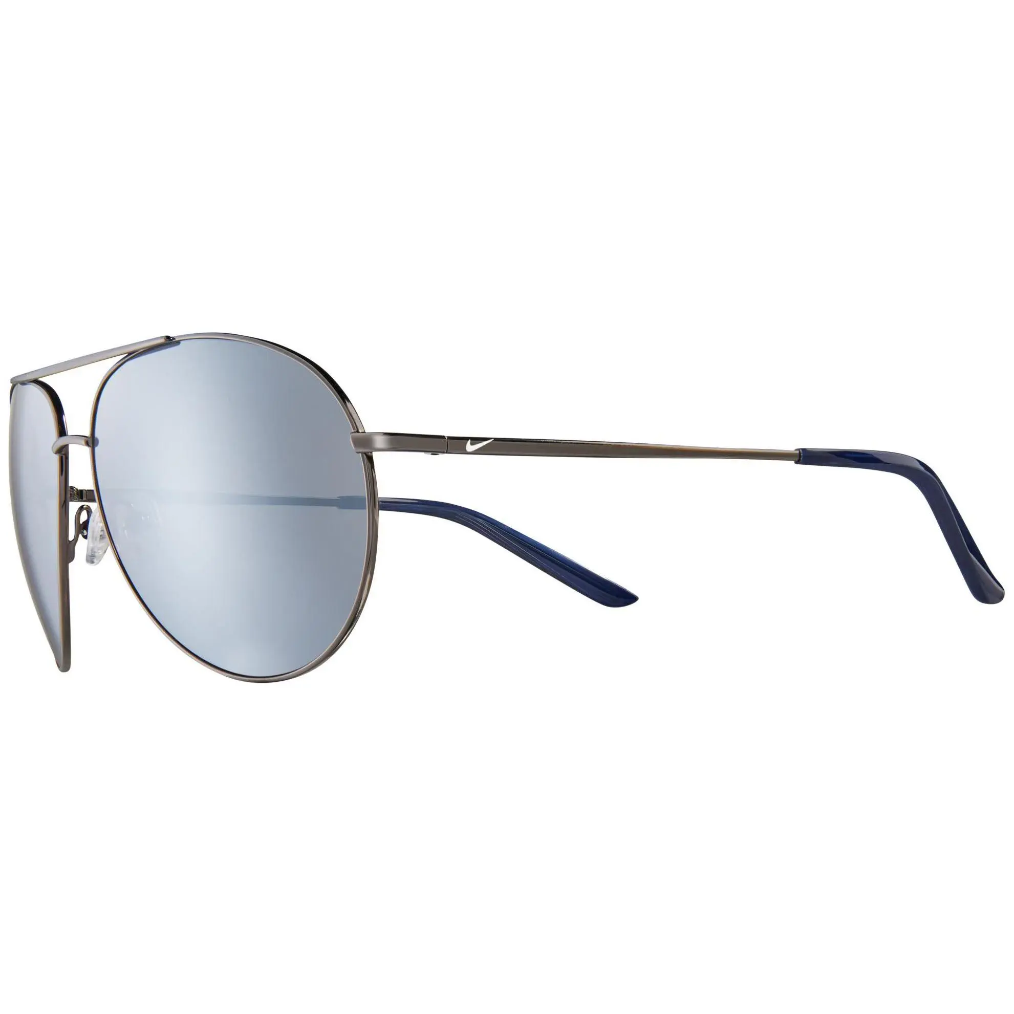 Nike Chance Men 's Sunglasses - Gunmetal Grey w/ Silver Swoos