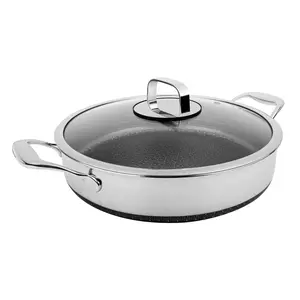 Livwell DiamondClad 5 Quart Hybrid Nonstick Saute pan with Lid