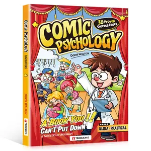 Children's comic psychology Elementary school students' books for educational growth full-color comic books