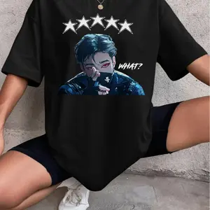[SALE UP TO 30%] Bang-Chan SKZ 5 Star T-shirt, Bang-Chan What Shirt, Gift for Fans
