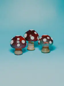 Glass Mushroom Toadstool