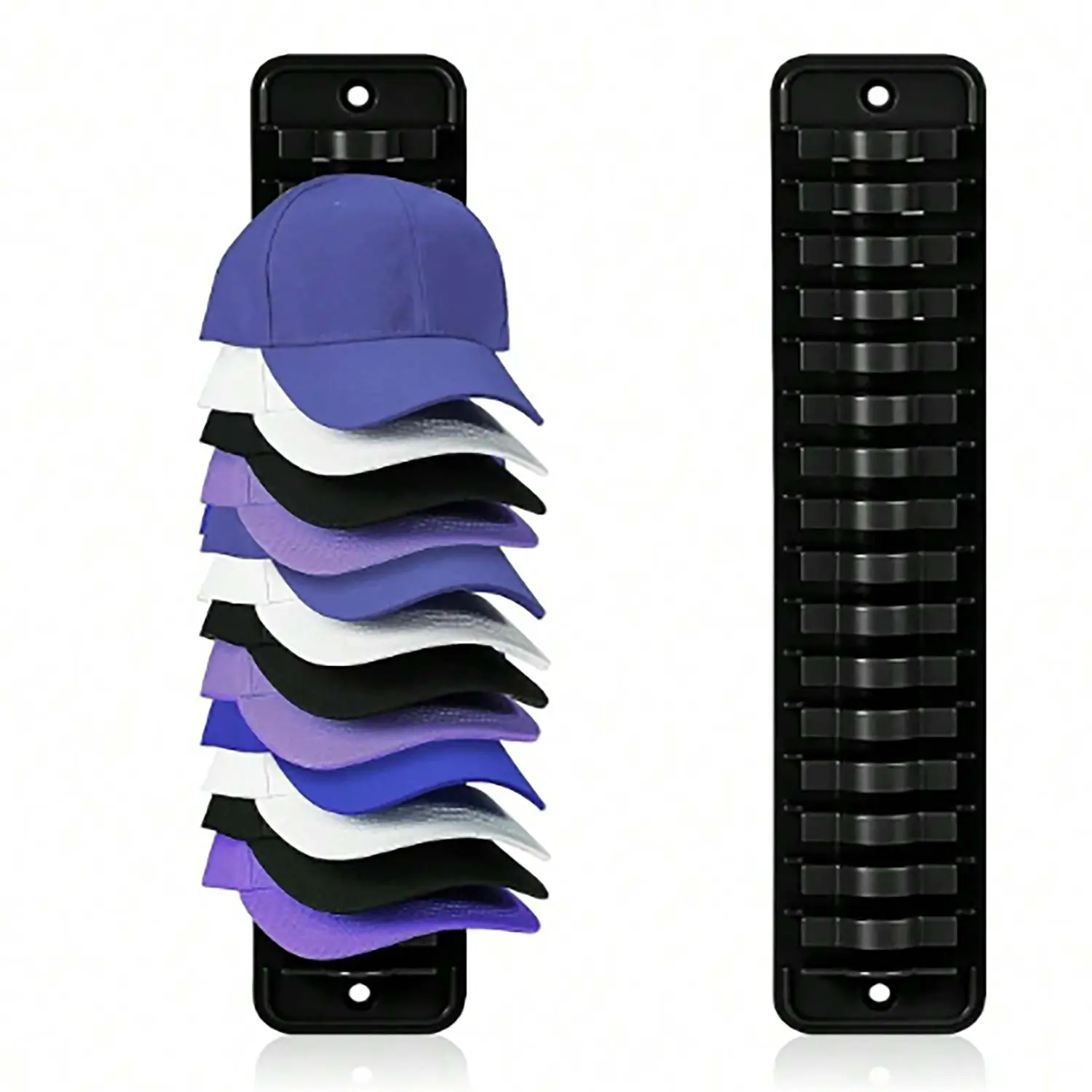 Wall-mounted storage rack, baseball cap storage rack, household storage rack, plastic storage rack, Display Rack, Cap Organizer, Hat Storage Organizer
