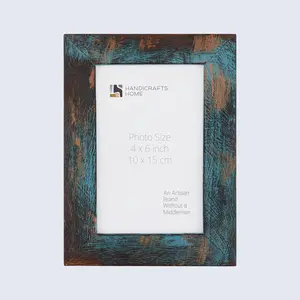 Handicraft Home Handmade Driftwood Bali Picture Frame Wood Inlay Multicolor– 3 sizes