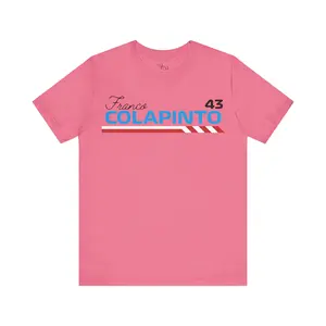 F1 Franco Colapinto Alpine Unisex Jersey Tee, F1 Tee, Gift for F1, F1 Shirt, F1 merch, Formula 1 shirt, Colapinto shirt, Alpine shirt