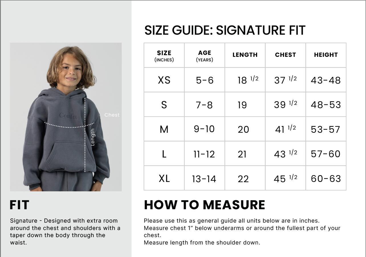 Comfrt Kids | Signature Fit Hoodie