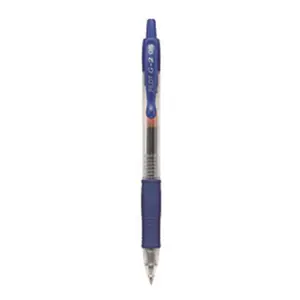 212 MAIN Retractable Gel Pen, Pilot Corporation Of America UPC G2 Model, .5mm Blue Refillable Ink Rolling Ball Pen for Office Stationery & Writing Supplies, Retractable Gel Pens