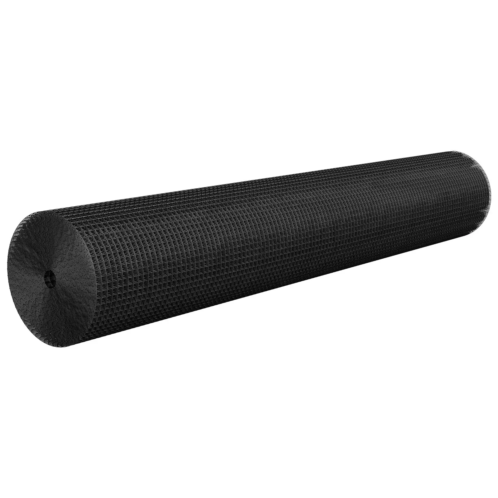 VEVOR Galvanized Hardware Cloth Roll, 60 in x 100 ft 1/2 in 19 Gauge Double Coating Weatherproof Vinyl Coated Wire Mesh, Heavy Duty Welded Animal Barrier for Puppies, Gardens, Rabbit Cages, Snake Fencing, 0.5 In X 0.5 In
