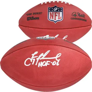 Troy Aikman Dallas Cowboys Autographed Duke Full Color Football with "HOF 06" Inscription - Fanatics Authentic Certified