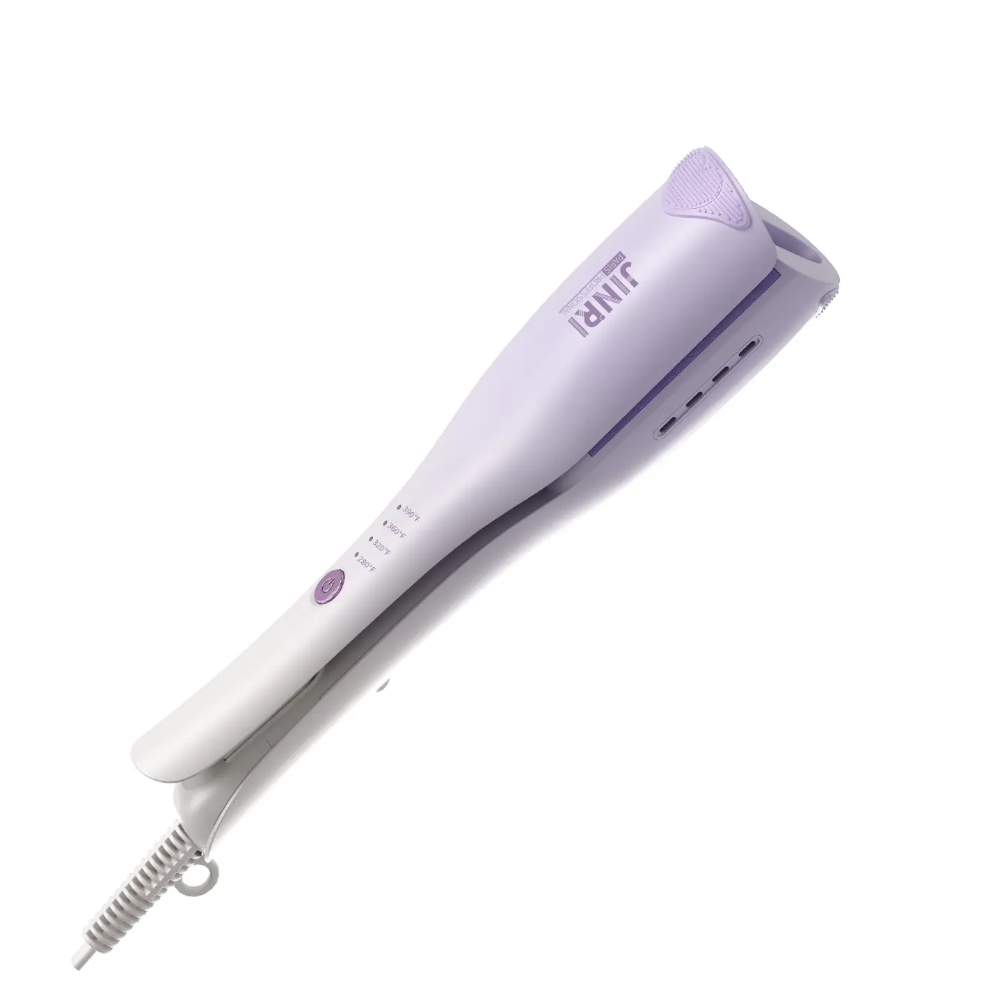 Create Effortless Mermaid Waves with JINRI Hair Crimper – Fast Heat, Less Damage, Purple