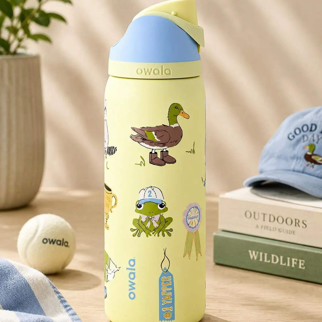 Owala FreeSip 32oz #1 Yapper Insulated Stainless Steel Water Bottle Leak Proof BPA Free Travel Bottle