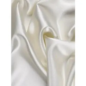 Ivory Heavy Satin