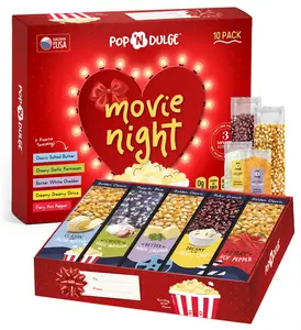 Love Mothers Day Movie Night Heart Popcorn Gift Set